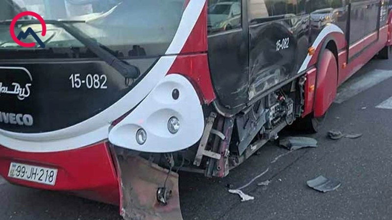 Zığda “Bakubus”ın 2 avtobusu qəzaya düşüb