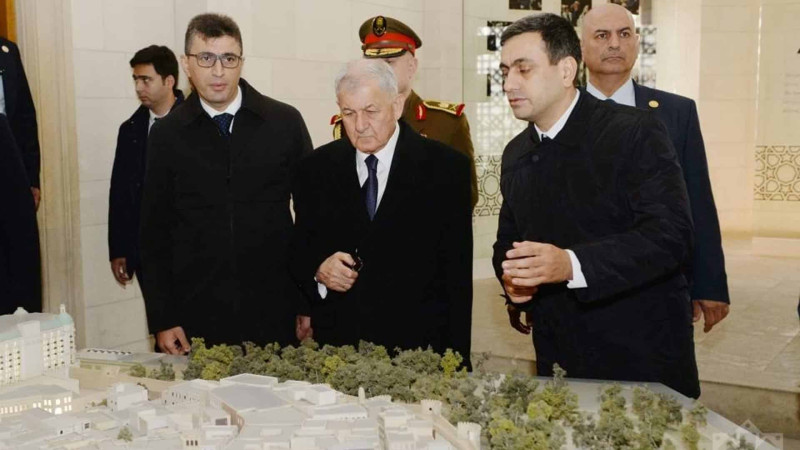 İraqın prezidenti İçərişəhəri ziyarət edib