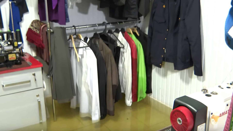 Nəsimidə istilik xətləri açıldı, dərzi sexini su basdı
