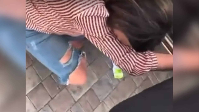 Bakıda xanım özünü avtomobilin altına ataraq pul qazanır – İDDİA