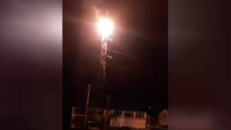 NZS-də elektrik xəttinin nasazlığı sakinləri təşvişə salıb – VİDEO