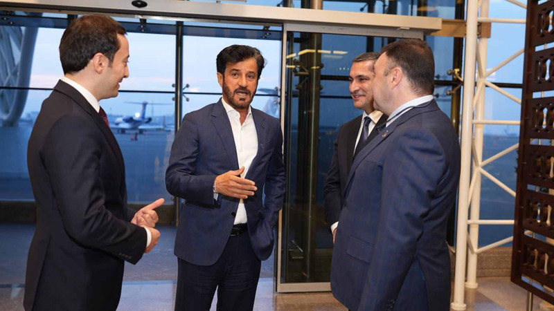 Beynəlxalq Avtomobil Federasiyasının prezidenti Bakıya gəlib