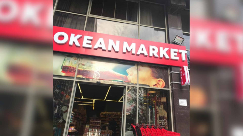 Şəhərin mərkəzində fəaliyyət göstərən “Okean market” cərimələnib