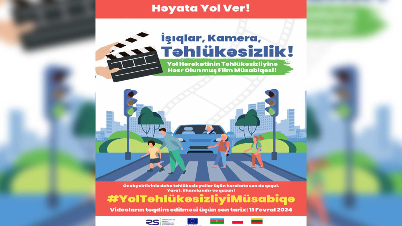 Azərbaycanda yol-nəqliyyat mövzusunda film müsabiqəsi keçirilir