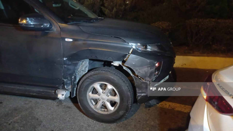 Azadlıq prospektində yol qəzası: bir nəfər xəsarət alıb