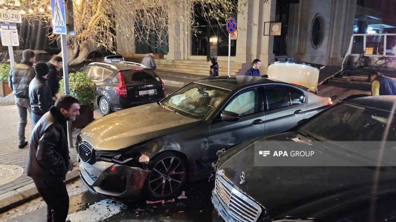 Nəsimi rayonunda yol qəzası: bir nəfər xəsarət alıb