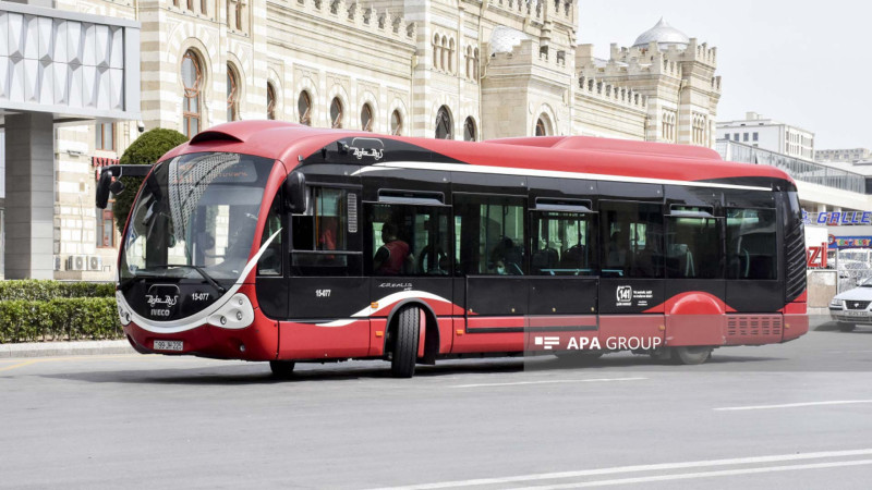 Bakıdakı avtobuslarda səsləndirmə ilə bağlı açıqlama verilib