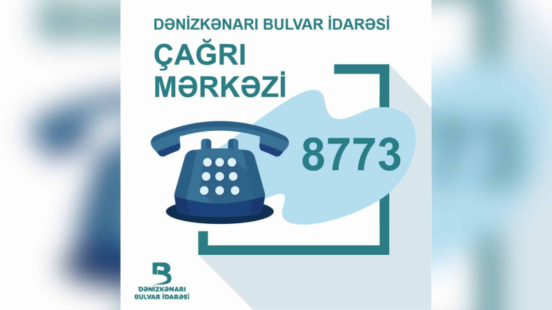 Bulvar İdarəsində yeni xidmət yaradılıb