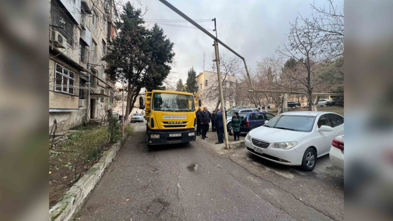 Nəsimidə küçə və məhəllələrdə abadlıq işləri aparılır