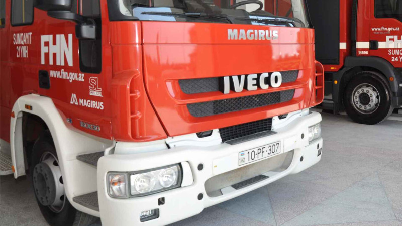 Xətai rayonunda yerləşən restoranda yanğın olub