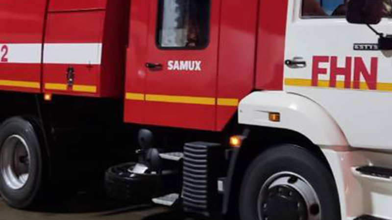 Nərimanovda dördmərtəbəli yaşayış binasında yanğın olub