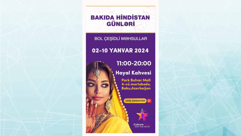 Bakıda növbəti Hindistan günləri baş tutacaq