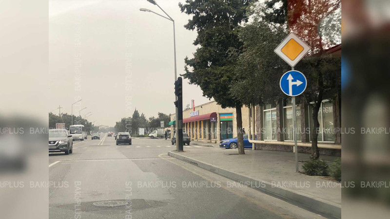 Mərdəkənda əsas yollardan birindəki işıqforda nasazlıq yaranıb