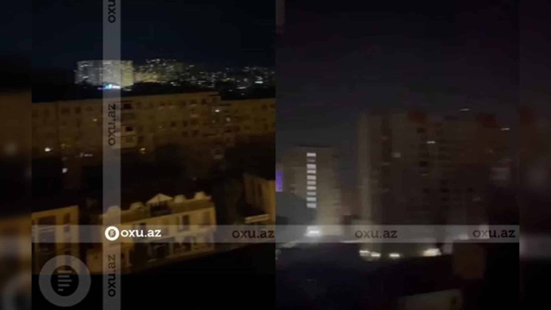 Həzi Aslanov qəsəbəsində bir sıra yaşayış binaları işıqsız qalıb – VİDEO