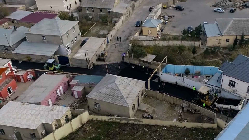 Lökbatanda daha bir küçə təmir olunur