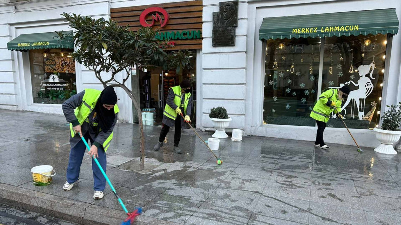 Səbail rayonunda həftəlik təmizlik işləri aparılıb