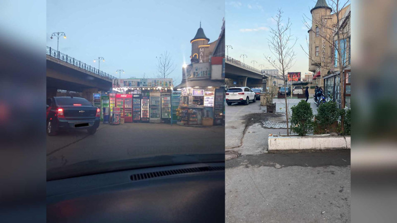 Babək prospektində yolu kəsən soyuducular yığışdırılıb – FOTO