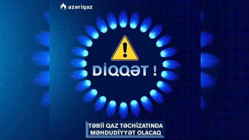 Yasamalda qaz təchizatı dayandırılıb
