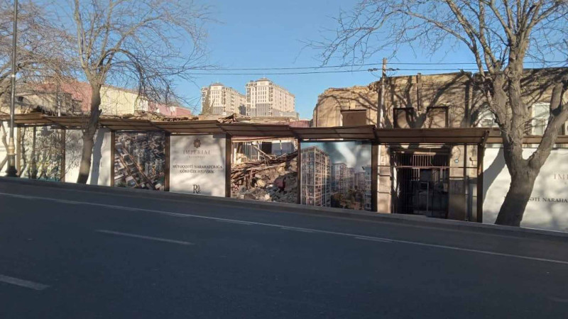 Bakıda 19-cu əsrin sonlarına aid bina sökülüb