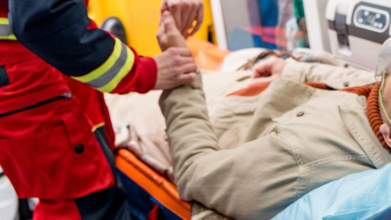 Nərimanovda yanğın: bir nəfər xəsarət alıb