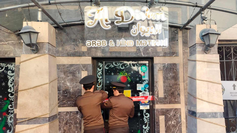 Səbaildəki “Al Divan” restoranı bağlanıb