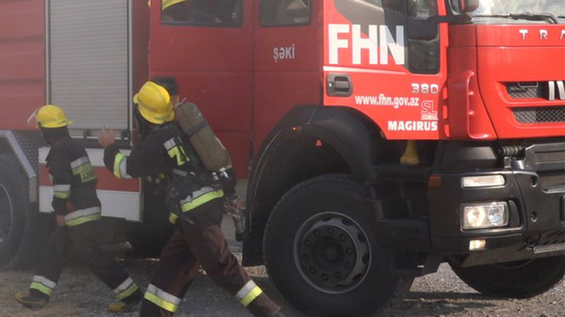 Xəzər rayonunda təndirxana yanıb