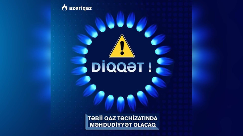 Binəqədidə qaz kəsilib