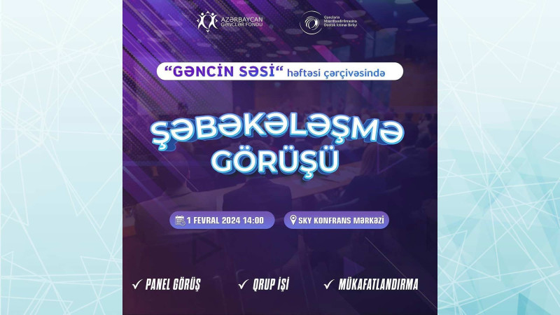 Bakıda gənclər ideyalarına maliyyə vəsaiti tapmaq şansı qazanacaqlar