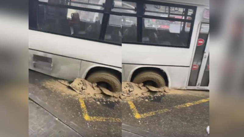“Həzi Aslanov” metro stansiyasının yaxınlığında sərnişin avtobusu qəza törədib