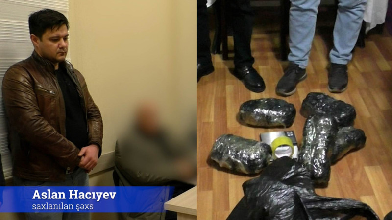 Abşeronda saxlanılan narkotacirdən 3 kiloqrama yaxın narkotik ələ keçirilib – VİDEO