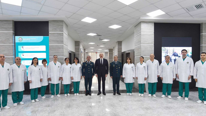 Dövlət Sərhəd Xidmətinin yeni hospitalı yaradılıb
