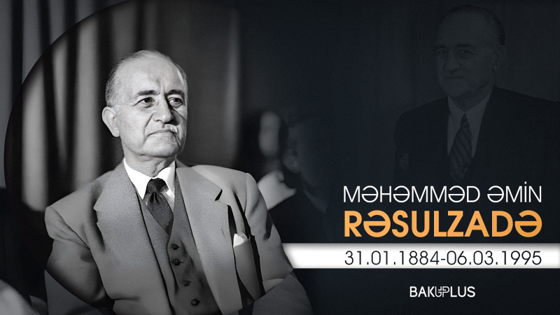 Bu gün AXC-nin banilərindən biri olan Məhəmməd Əmin Rəsulzadənin 140 illiyidir