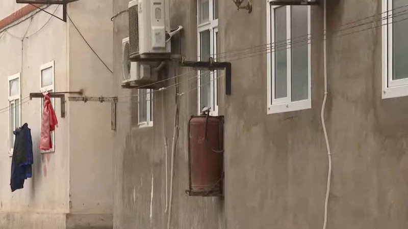Səngəçalda bir binada 22 qaz balonu qoşulub - VIDEO