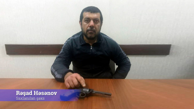 Xəzər rayonunda keçmiş məhkumdan naqan götürülüb – VİDEO