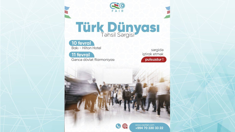 Bakıda türk dünyasının universitetlərinin sərgisi baş tutacaq