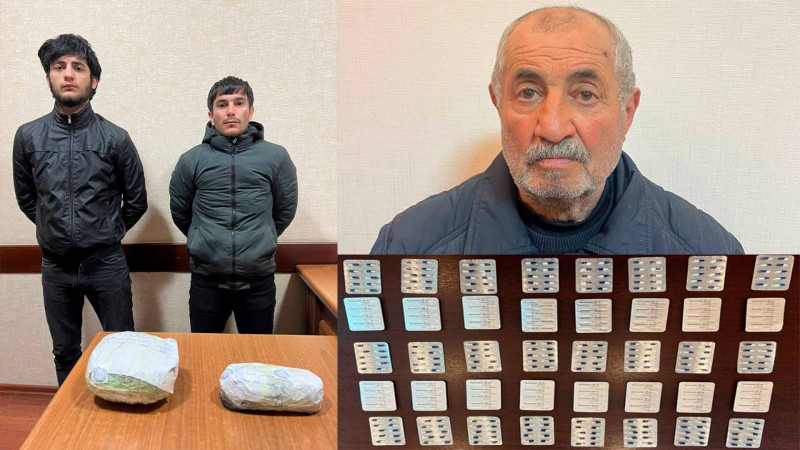 Nərimanovda 3 kiloqram narkotik və 400 ədəd həb dövriyyədən çıxarılıb