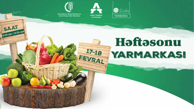 Bakıda “Kənddən Şəhərə” həftəsonu yarmarkası keçiriləcək