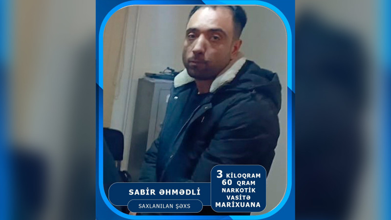 Yeni Günəşlidə narkokuryer tutulub