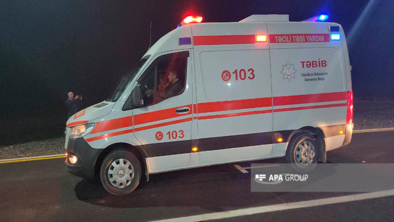 Bakıxanovda avtomobil 31 yaşlı qadını vurub