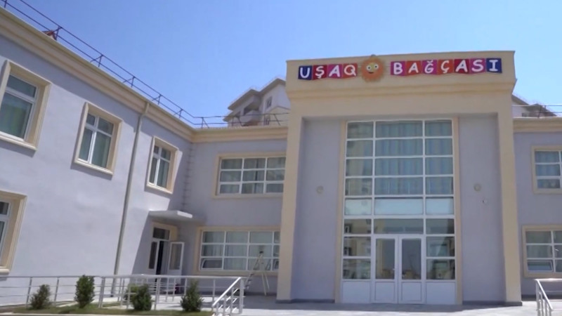 Xocəsəndə tikilmiş uşaq bağçası 3 ildir fəaliyyət göstərmir - VİDEO