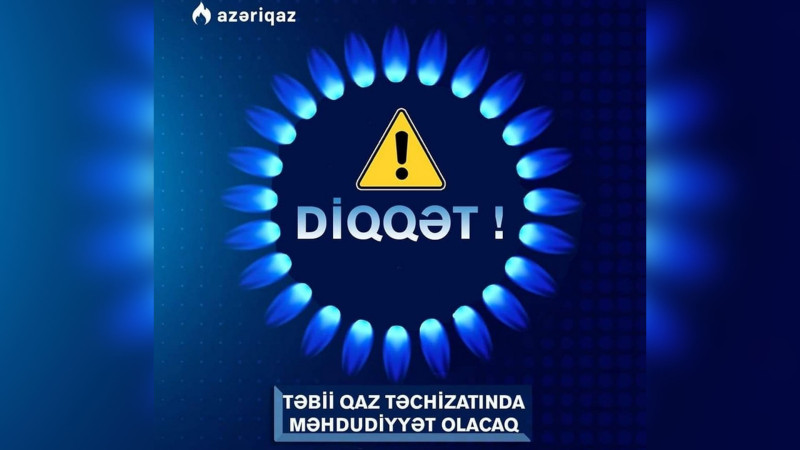 Qaraçuxurda qaz olmayacaq