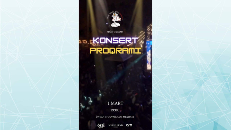 “Torqovaya”da konsert təşkil olunacaq