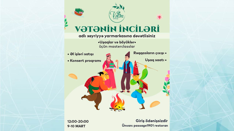 “Passage 1901”-də xeyriyyə yarmarkası keçiriləcək