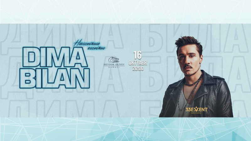 Dima Bilan Bakıya gəlir