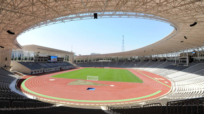 Tofiq Bəhramov adına stadion “Qarabağ”ın oyununa hazırlaşır