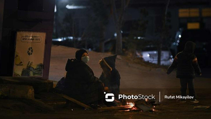 “Xəzər dairəsi”ndə dilənçilik edən şəxslə bağlı polis danışıb