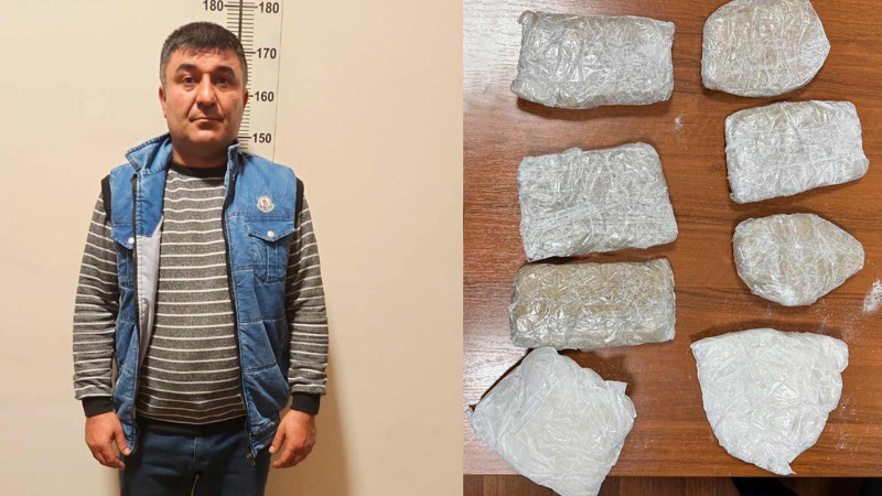 TIR sürücüsü ölkəyə heroin gətirib