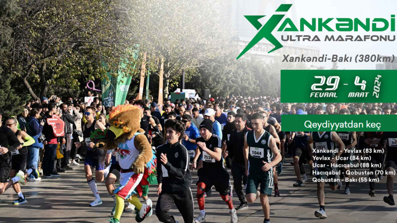 Xankəndi - Bakı ultra marafonu baş tutacaq