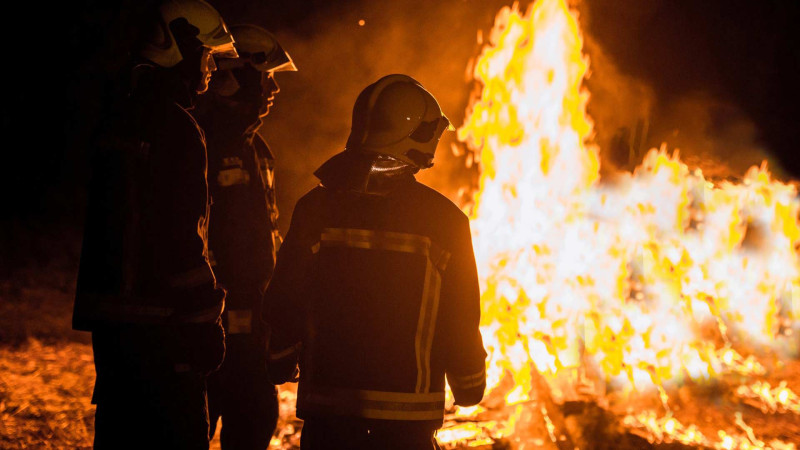 Səbail rayonunda restoranda yanğın olub