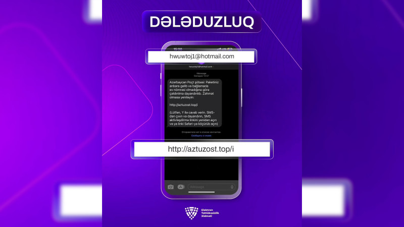 Vətəndaşların nəzərinə: “Azərpoçt”un adından dələduzluq edirlər